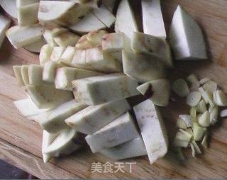 茄子彩带面的做法步骤:7
