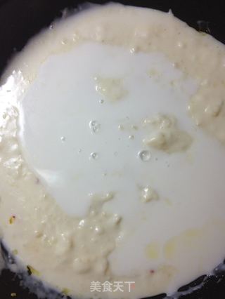 奶油白醬義式黑珍珠麵--冬天裡的白雪飄香【傳統的義式麵】新鮮嚐的做法步骤:14