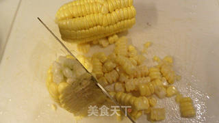 金沙玉米豆腐的做法步骤:7