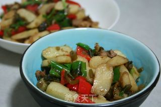 【饭遭殃】小炒马蹄的做法步骤:10