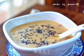 西安小吃【陕西五仁咸油茶】的做法步骤:8