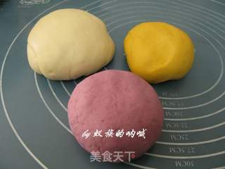 棒棒糖花卷的做法步骤:2