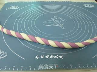 棒棒糖花卷的做法步骤:6