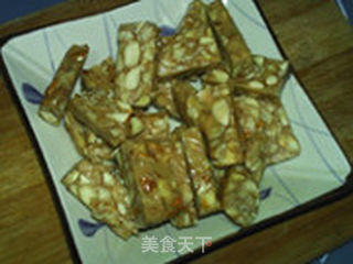 杏仁牛轧糖的做法步骤:10