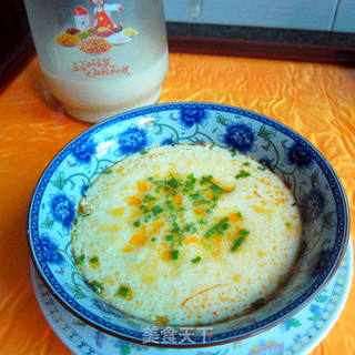 豆浆蒸冻蛋的做法步骤:6