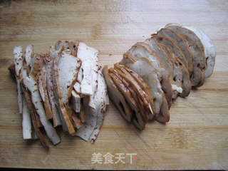 茭白肉片的做法步骤:3