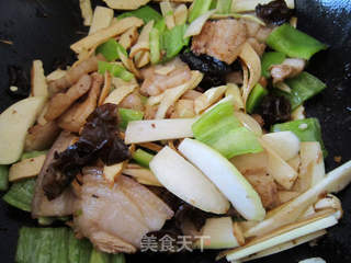 茭白肉片的做法步骤:9