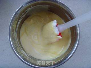 【豆浆机创意食谱】:营养低脂---豆浆黑芝麻戚风蛋糕的做法步骤:12
