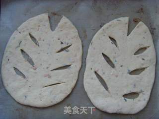 酥脆芳香的叶片面包---弗卡斯的做法步骤:10