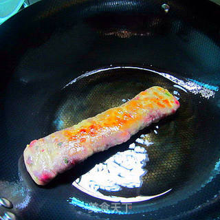 紫薯馅卷饼的做法步骤:9