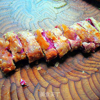 紫薯馅卷饼的做法步骤:10