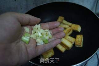 孜然煎豆腐的做法步骤：7