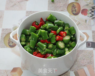 鲜辣青椒酱的做法步骤:3