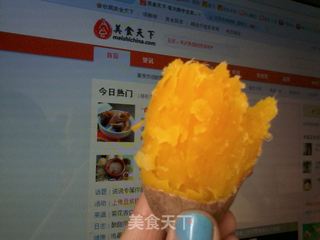 微波炉红薯的做法步骤:8
