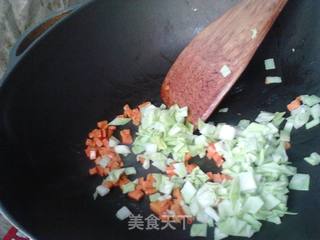 蓝莓芝士山药焗饭的做法步骤:3