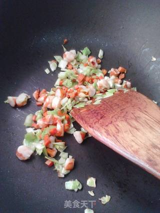 蓝莓芝士山药焗饭的做法步骤:4