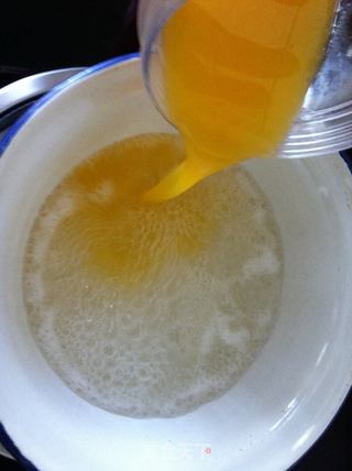 鲜橙水晶冻的做法步骤:3