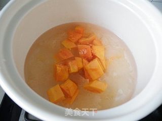 美容甜饮------木瓜银耳糖水的做法步骤:4