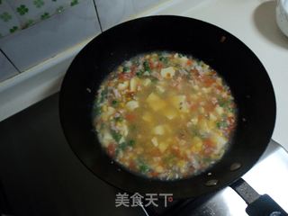 日式豆腐鲜蔬羹的做法步骤：7