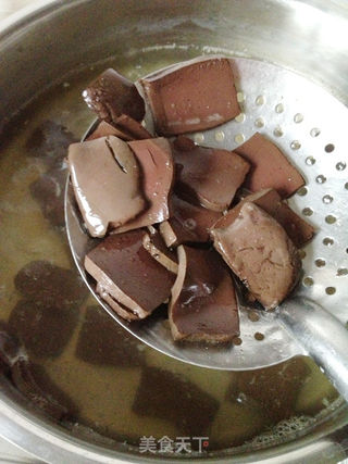 鸳鸯豆腐的做法步骤:4