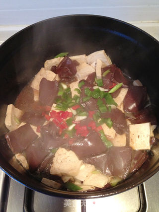 鸳鸯豆腐的做法步骤:9