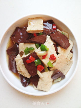 鸳鸯豆腐的做法步骤:10