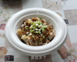 鲜辣青椒鸡的做法步骤:11
