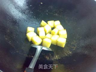 麻辣土豆焖牛杂的做法步骤:6