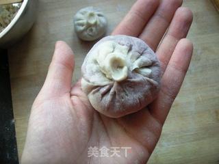 双色小包子的做法步骤:10