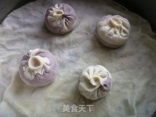双色小包子的做法步骤:11