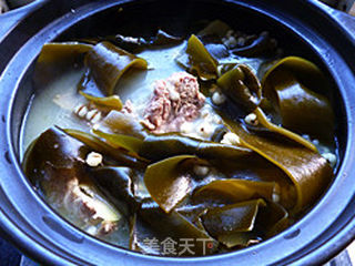 纽结海带排骨汤的做法步骤:7