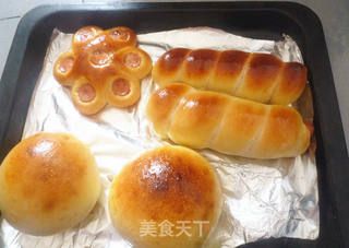 热狗面包卷的做法步骤:13
