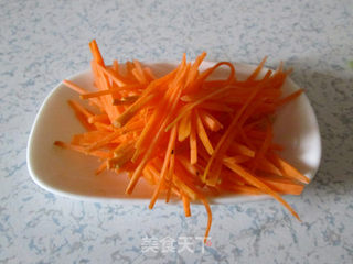 补脑 去火的豆豉桃仁拌三丝的做法步骤：6