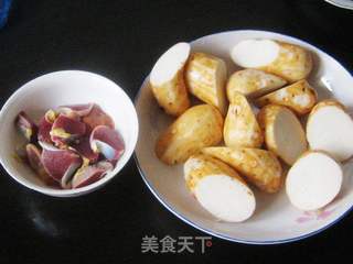 芋头母鸡砂锅煲的做法步骤:4