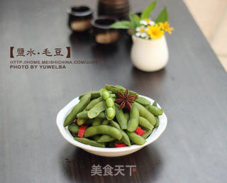 盐水毛豆的做法步骤:14