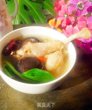 香菇炖土鸡的做法步骤:8