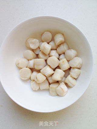 瑶柱菠菜塔的做法步骤:5