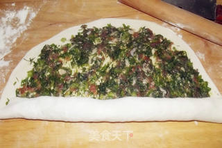 蒸茴香肉菜卷的做法步骤：7