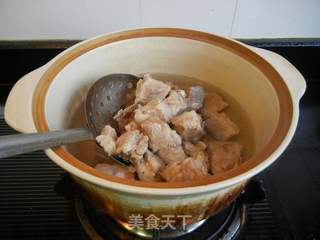 山药排骨煲的做法步骤:4