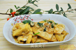 幸福美食:补钙最佳搭档虾皮烧豆腐的做法步骤:7