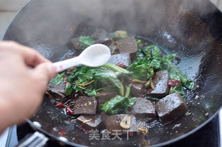 酸辣鸭血的做法步骤:11
