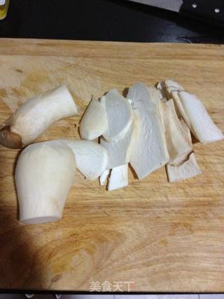 健康美食——杏鲍菇(烤箱版)的做法步骤:2