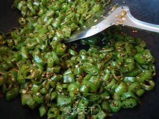 香辣美味的饭遭殃之——青椒豆豉辣酱的做法步骤:5