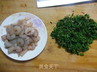 苋菜虾仁馄饨的做法步骤：6