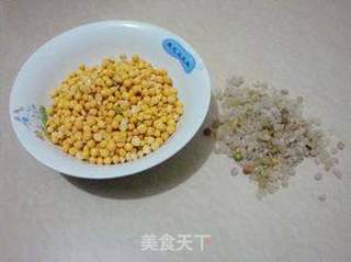 用豆浆机做云南小吃——油条稀豆粉的做法步骤：2