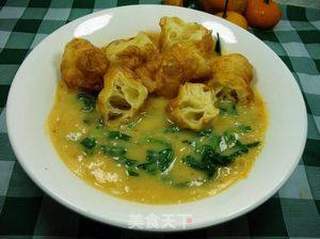 用豆浆机做云南小吃——油条稀豆粉的做法步骤:10
