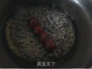 豆沙冰糖葫芦的做法步骤:11