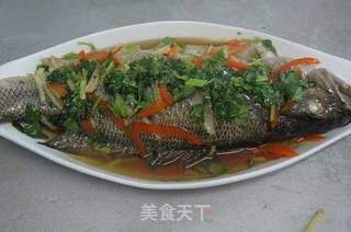 清蒸鲈鱼的做法步骤:6