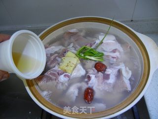 白萝卜羊肉煲的做法步骤：7