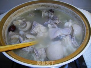 白萝卜羊肉煲的做法步骤：9